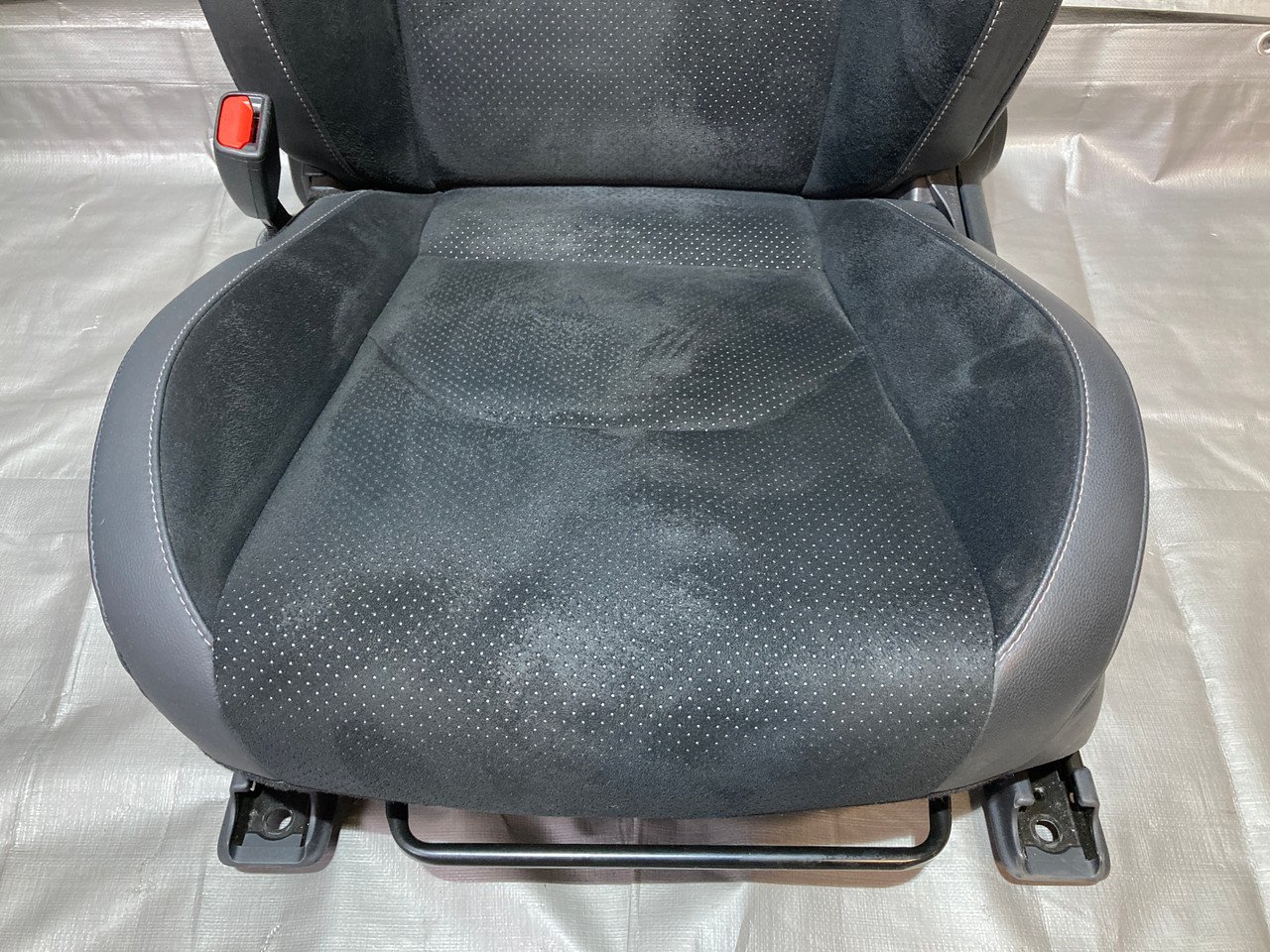 2023-2025 Toyota GR Corolla Premium Front Seats / Black Leather / Suede / Pair / GRC01 - Image 5