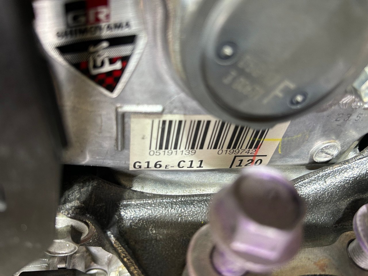 2023-2024 Toyota GR Corolla 1.6l Engine Long Block w/ Turbocharger / 31K GRC02 - Image 15