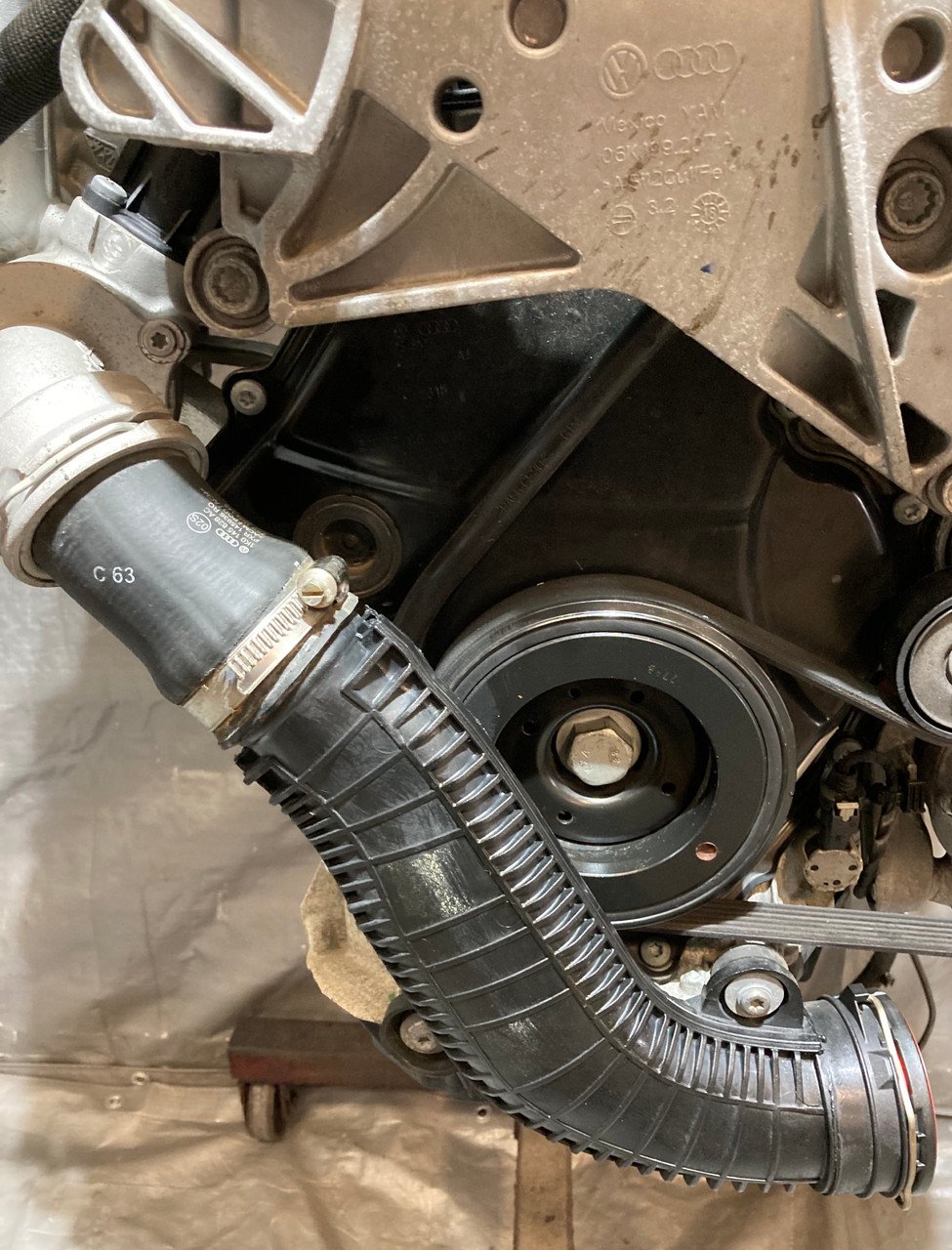 2018-2019 Volkswagen Beetle 2.0T Engine Long Block w/ Turbocharger / DDS / 26K VB009 - Image 4