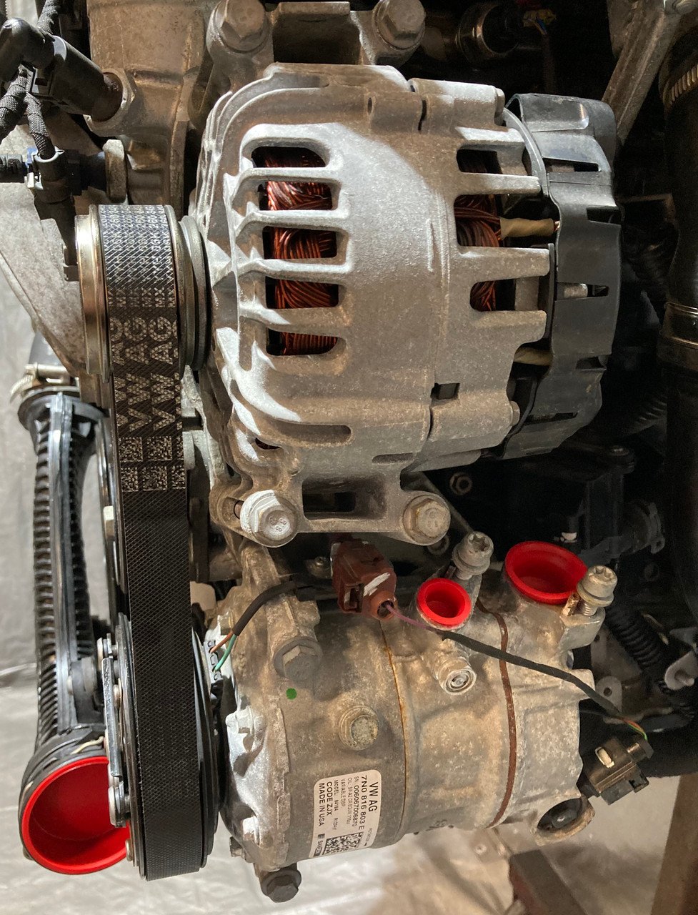 2018-2019 Volkswagen Beetle 2.0T Engine Long Block w/ Turbocharger / DDS / 26K VB009 - Image 6