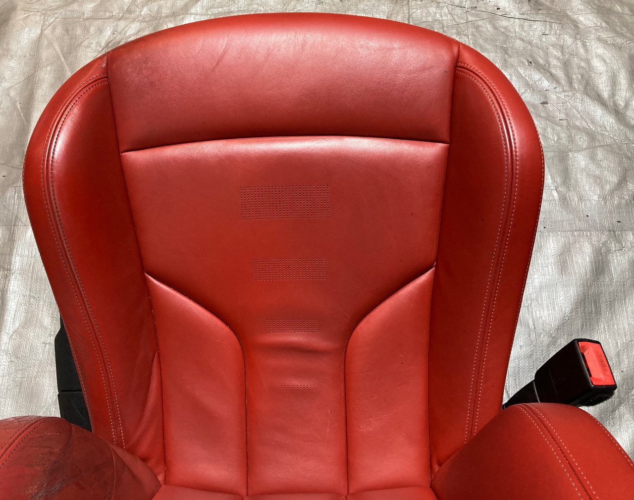 2015-2020 F82 BMW M4 Coupe Competition Package Sakhir Orange Merino Leather Front Seats / Heated / F8M05 - Image 10