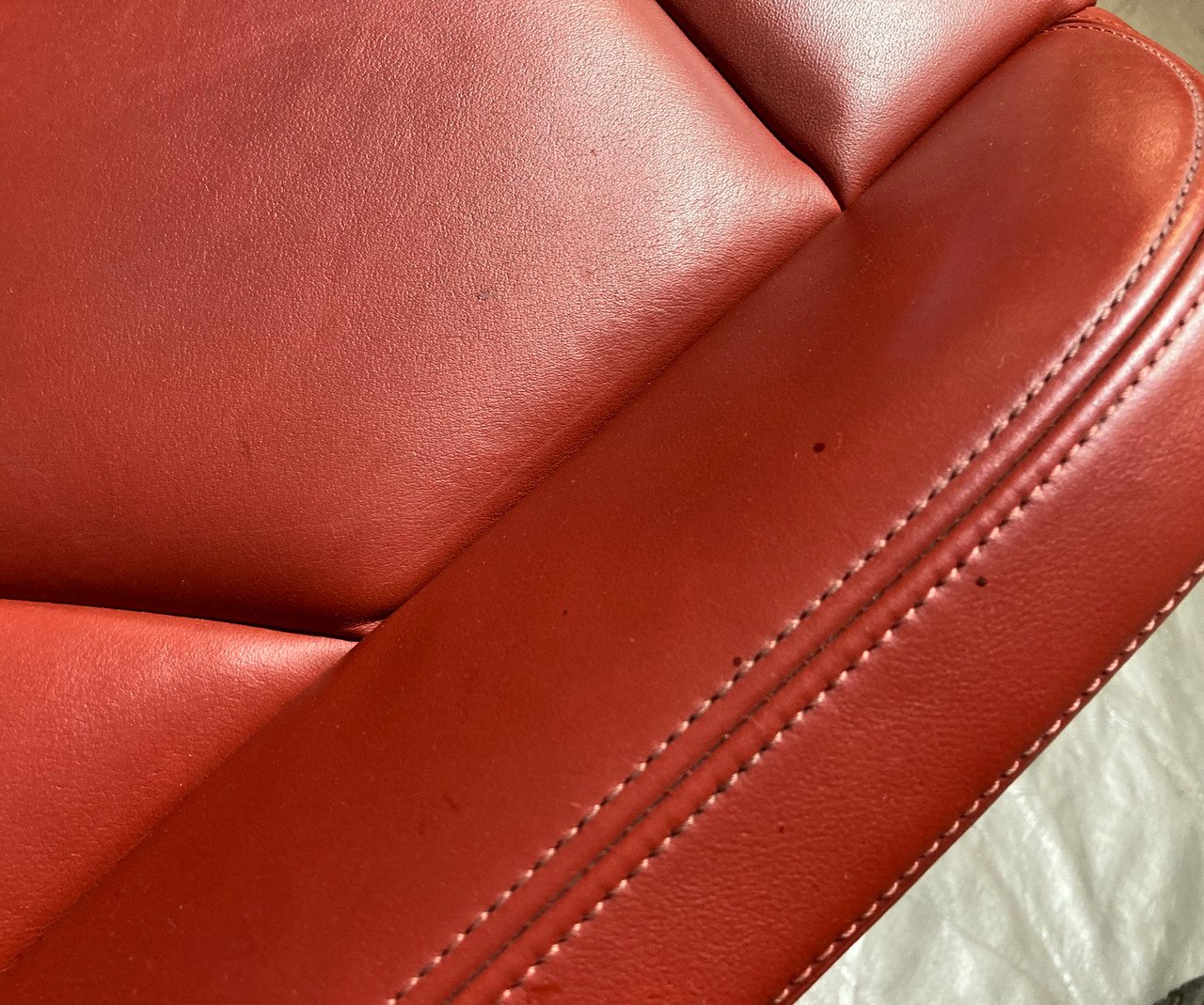 2015-2020 F82 BMW M4 Coupe Competition Package Sakhir Orange Merino Leather Front Seats / Heated / F8M05 - Image 8