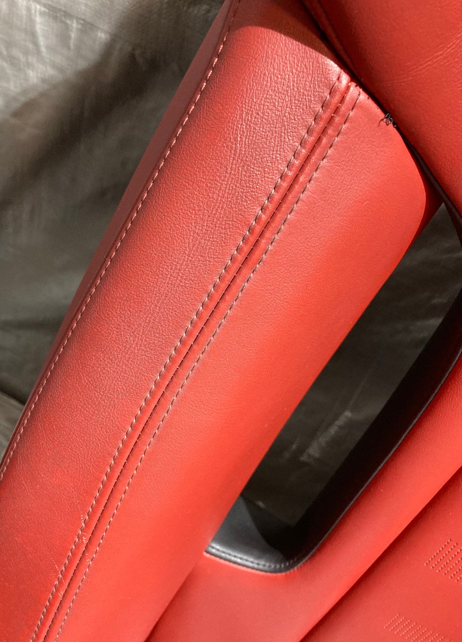 2015-2020 F82 BMW M4 Coupe Competition Package Sakhir Orange Merino Leather Front Seats / Heated / F8M05 - Image 26