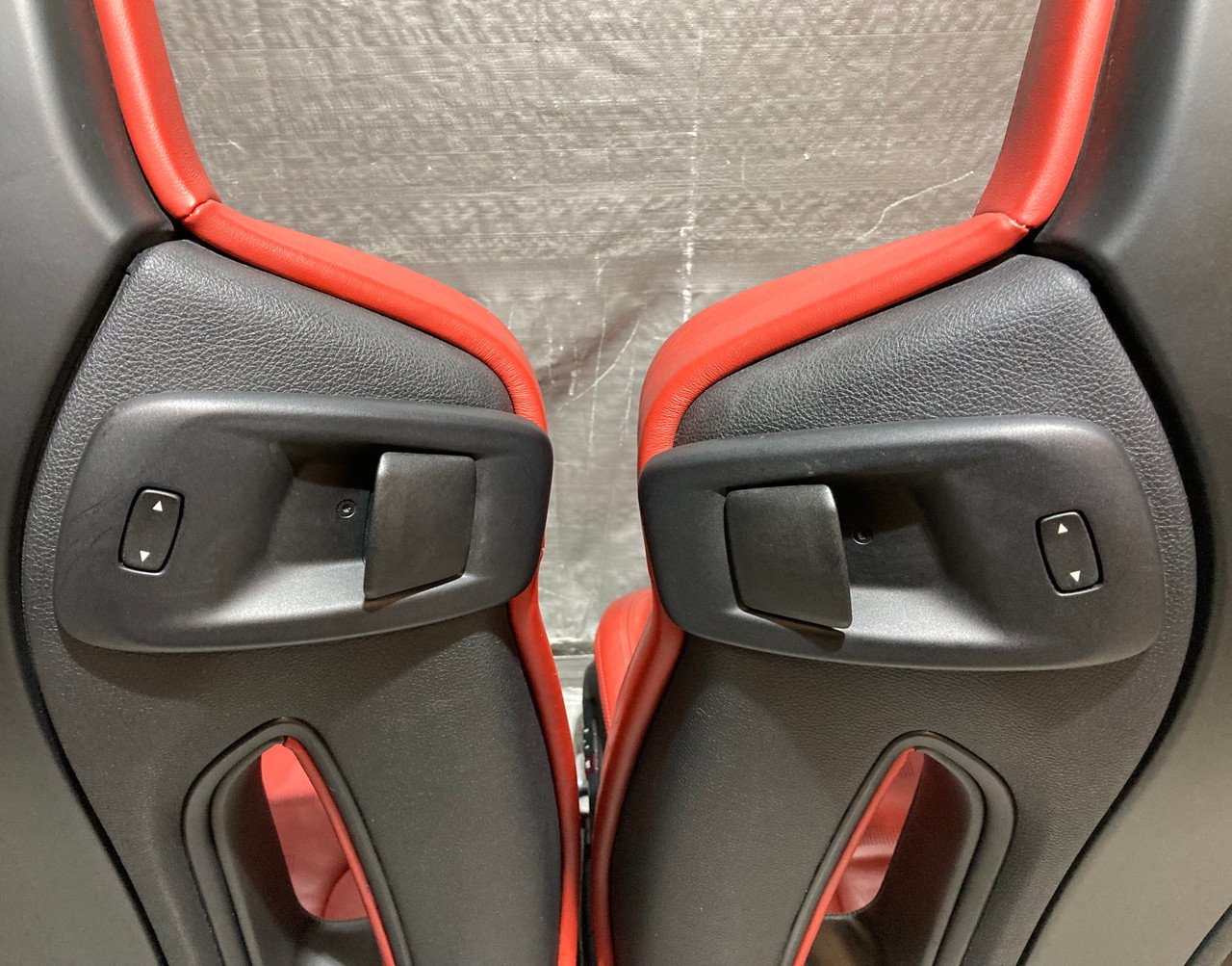 2015-2020 F82 BMW M4 Coupe Competition Package Sakhir Orange Merino Leather Front Seats / Heated / F8M05 - Image 23