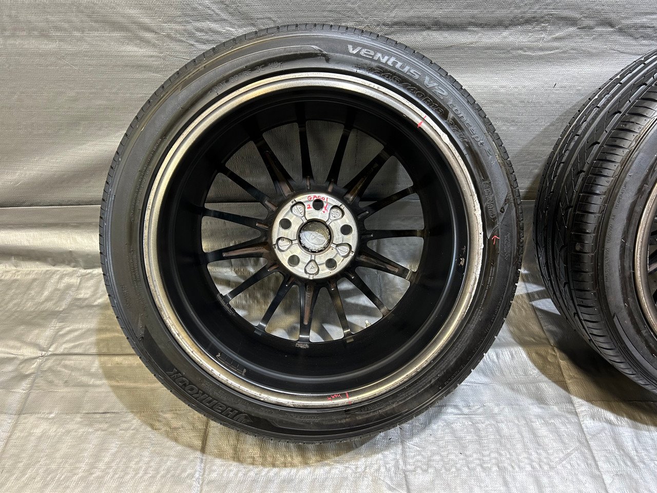 2023-2025 Toyota GR Corolla Premium 18x8.5" Wheels Rims w/ Tires / Set of 4 *DAMAGED* GRC01 - Image 28