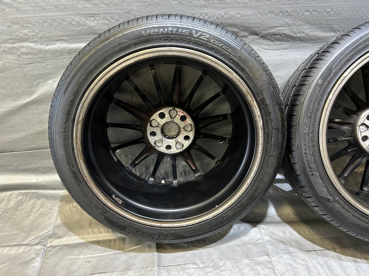 2023-2025 Toyota GR Corolla Premium 18x8.5" Wheels Rims w/ Tires / Set of 4 *DAMAGED* GRC01 - Image 31