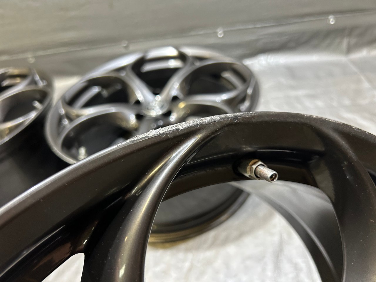 2017-2022 Alfa Romeo Giulia Ti Sport RWD Dark 19" Wheels Rims / Set of 4 / *Minor Bends* / AG006 - Image 12