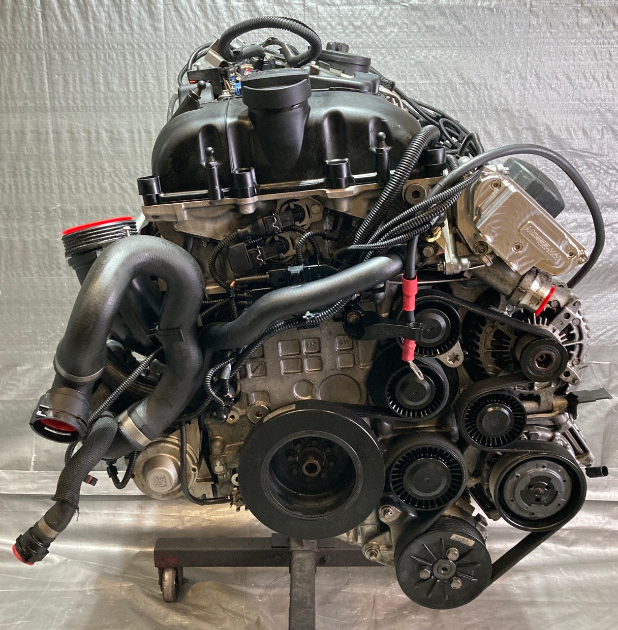 2010-2011 BMW 135i N55B30A 3.0l Engine Long Block w/ Turbocharger / 124K B1012 - Image 2