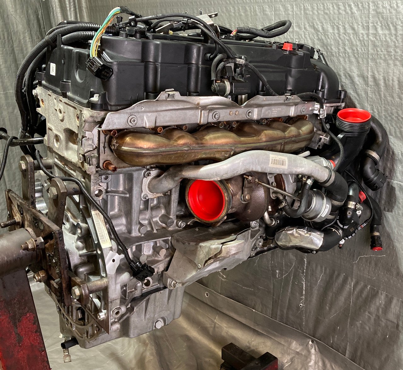 2010-2011 BMW 135i N55B30A 3.0l Engine Long Block w/ Turbocharger / 124K B1012 - Image 10