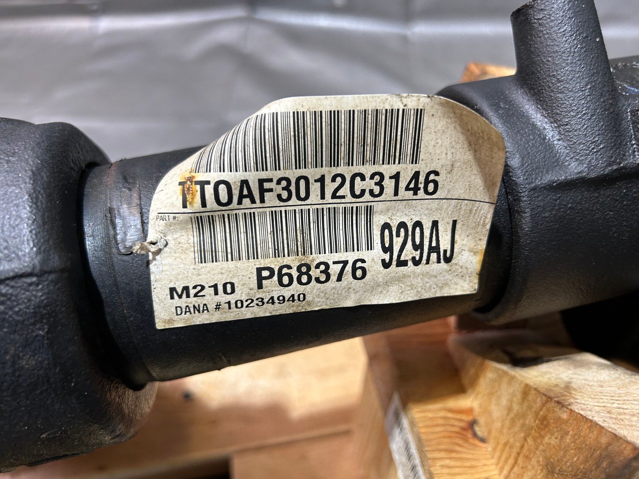 2020-2024 Jeep Gladiator JT Dana M210 Wide Track Front Axle Assembly / 4.10 / 68376929AJ / 28K JT003 - Image 13