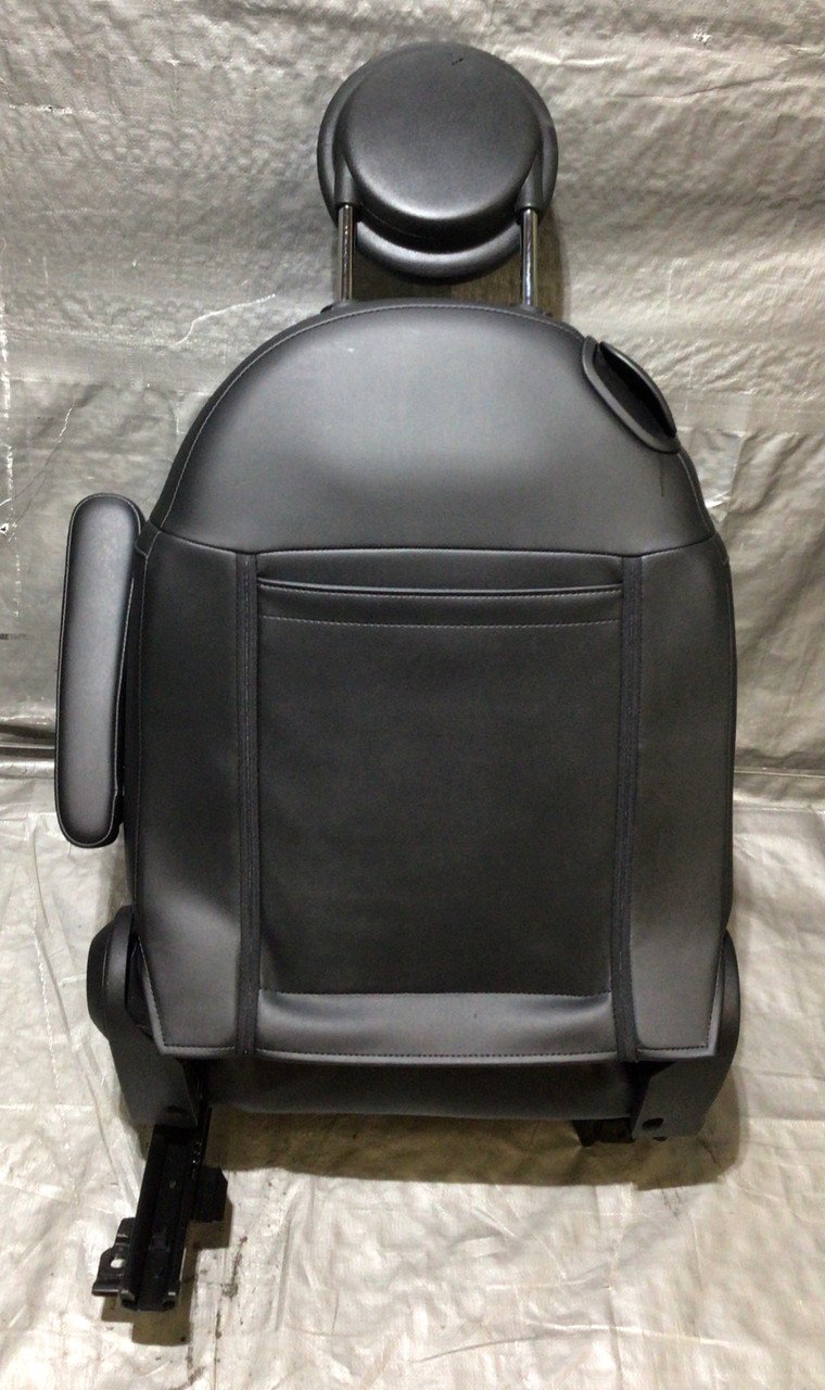 2014 Fiat 500c GQ Edition Black Leather / Suede Front & Rear Seat Set / F5017 - Image 35