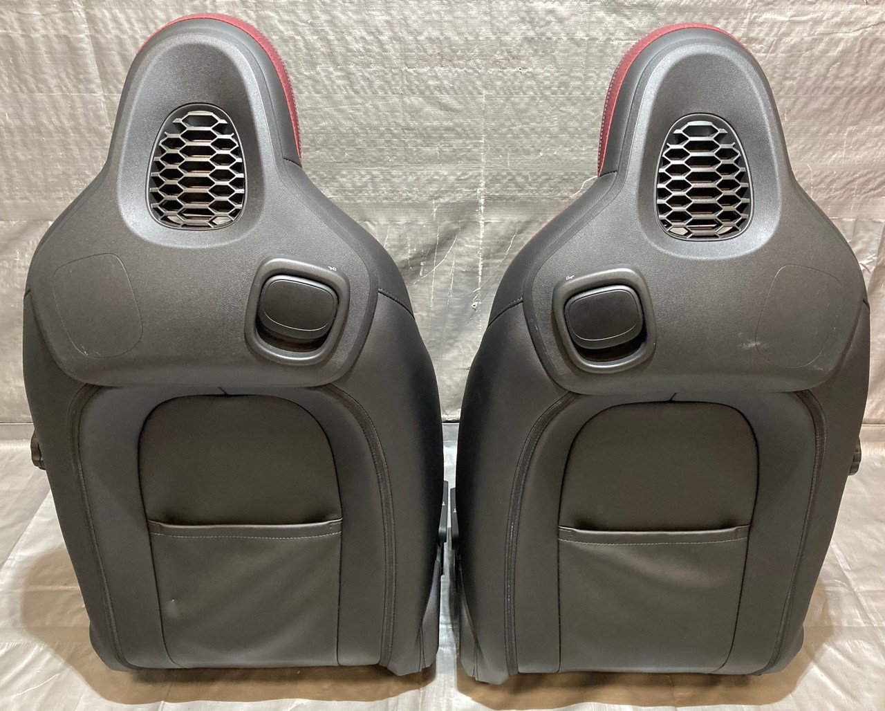 2016-2022 Mini Cooper F55 F56 Hatchback JCW Recaro Alcantara Front Sport Seats / Pair / R3012 - Image 19