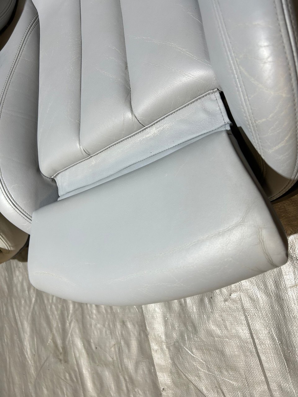 2015-2020 F83 BMW M4 Convertible Silverstone Merino Leather Front Seats / Heated w/ Neck Warmer / F8M02 - Image 6