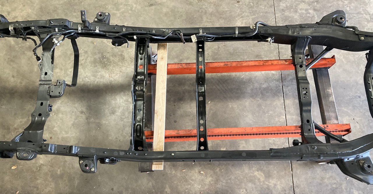 2016-2023 Toyota Tacoma Double Cab RWD 2.7l Short Bed Complete Frame Rail Assembly / TC003 - Image 12