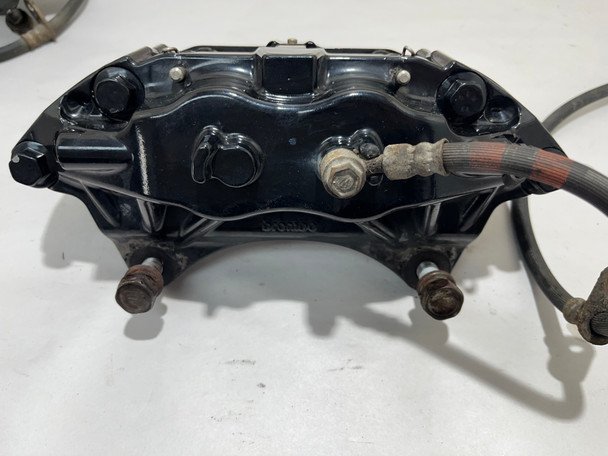 2008-2017 Subaru WRX STI Brembo Brake Calipers / Set of 4 / Black / 62K SS018 - Image 10