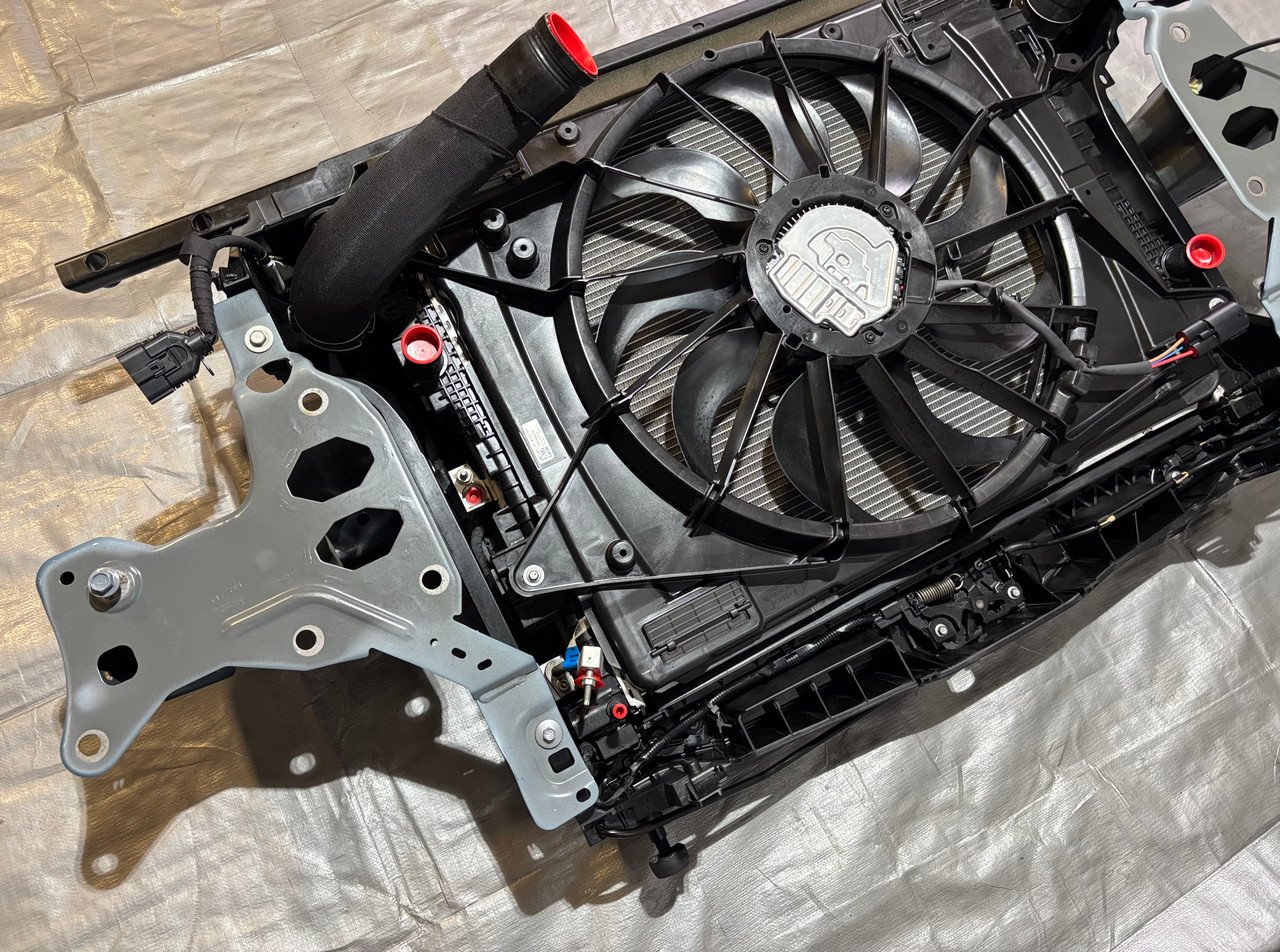 2022-2023 Ford Maverick 2.0l Front Core Support / Radiator / Cooling Fan Assembly / 29K MV005 - Image 12