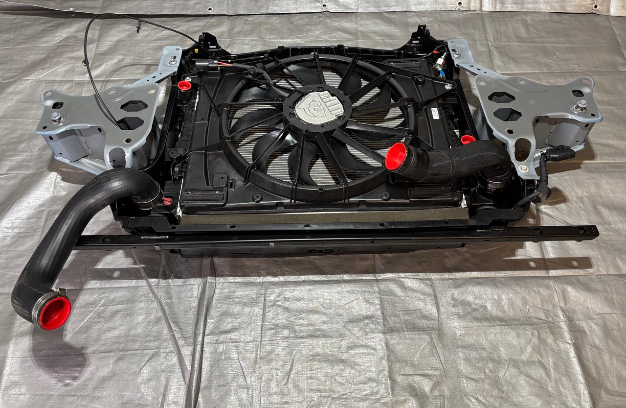 2022-2023 Ford Maverick 2.0l Front Core Support / Radiator / Cooling Fan Assembly / 29K MV005 - Image 9