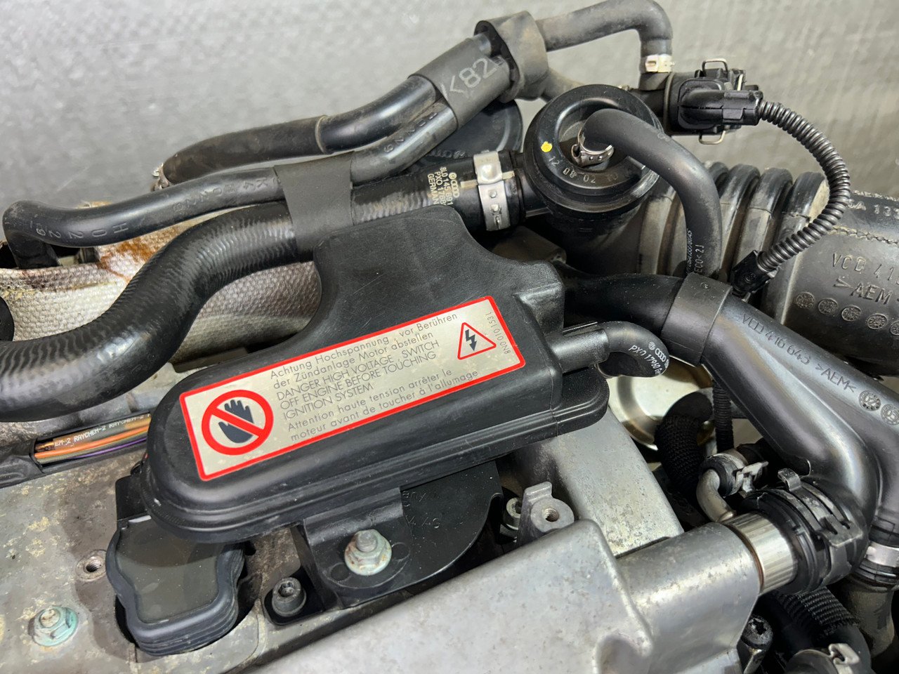 2002-2006 Audi TT 180hp 1.8l Engine Long Block w/ Turbocharger / AWP / 81K T1036 - Image 31