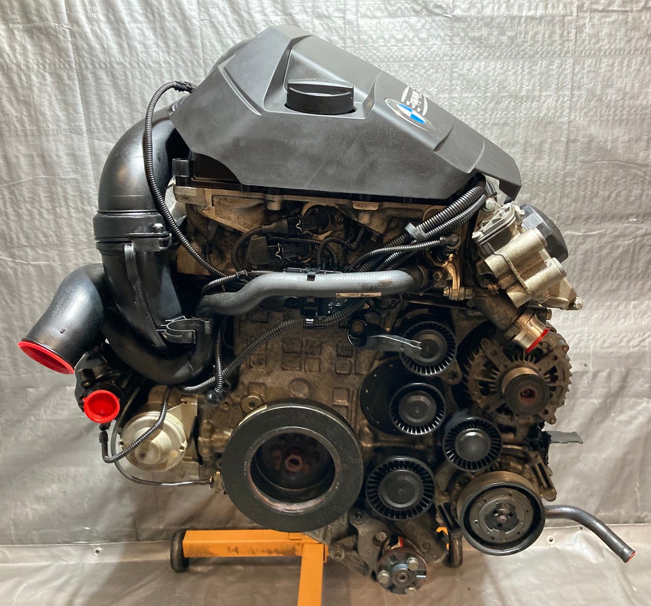 2011-2013 BMW 135i N55B30A 3.0l Engine Long Block w/ Turbocharger / 113K B1010 - Image 2