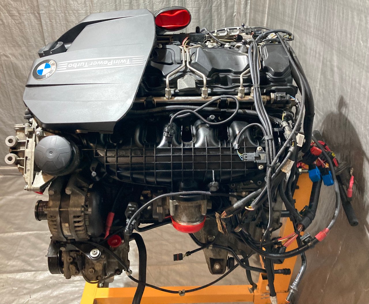 2011-2013 BMW 135i N55B30A 3.0l Engine Long Block w/ Turbocharger / 113K B1010 - Image 10