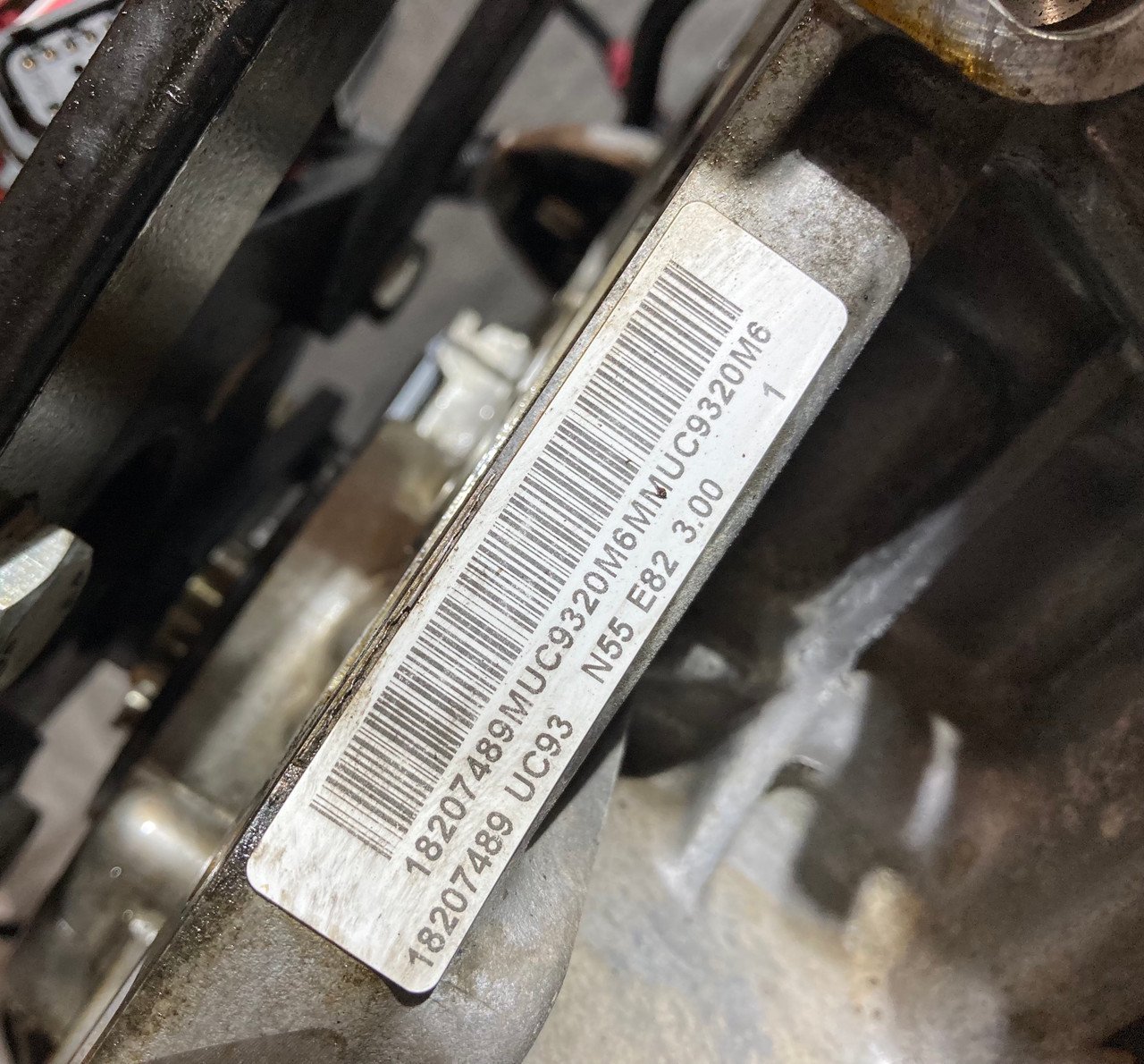 2011-2013 BMW 135i N55B30A 3.0l Engine Long Block w/ Turbocharger / 113K B1010 - Image 19