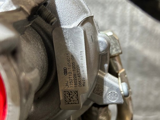 2016-2018 Audi TT 2.0l Engine Long Block w/ Turbocharger / CNTC / 106K T3002 - Image 17