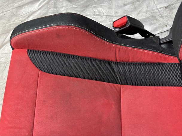 2017-2021 FK8 Honda Civic Type R Front Bucket Seats / Red Suede / Pair / TR106 - Image 10