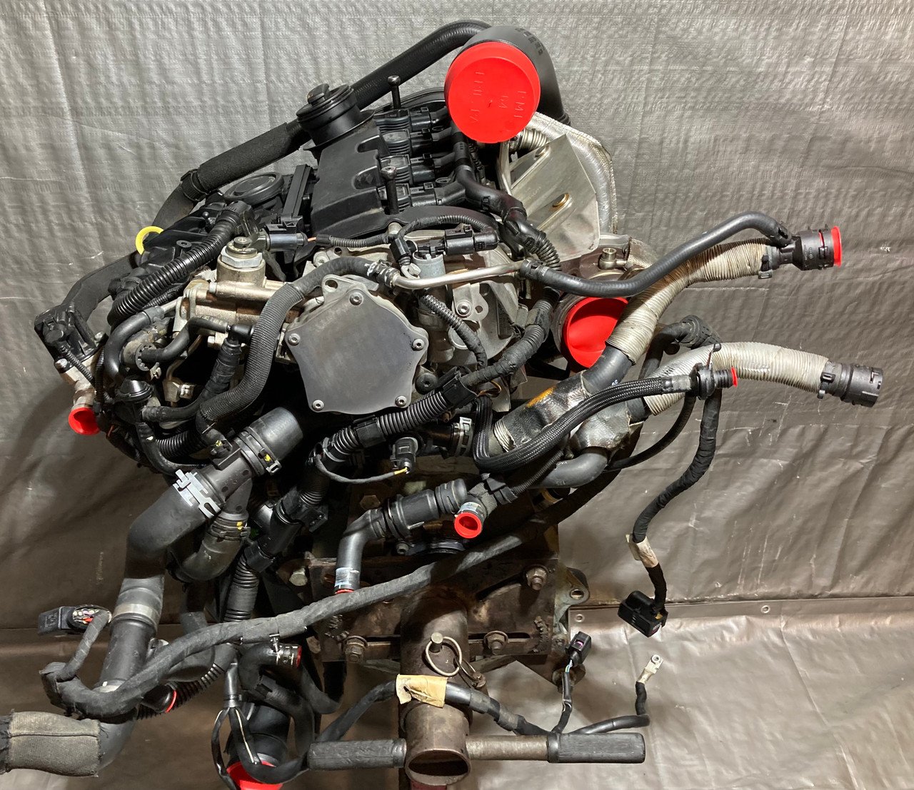 2009-2010 Audi TTS 2.0 FSI Engine Long Block w/ Turbocharger / CDMA *DAMAGE* / 127K T2013 - Image 10