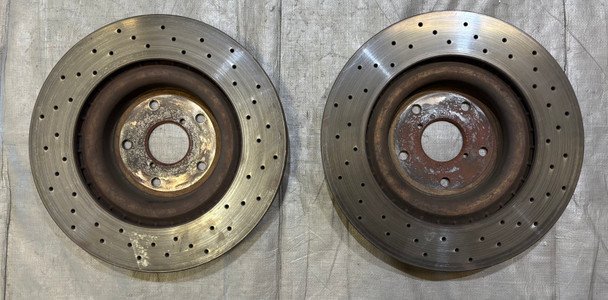 2018-2020 Subaru WRX STI 6 Piston Brembo Brake Calipers w/ Rotors / Set of 4 / 61K SS019 - Image 5