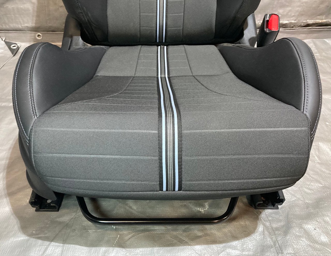 2019-2022 Hyundai Veloster N Light Sport Bucket Seats / Pair / Black Leatherette / HV010 - Image 14