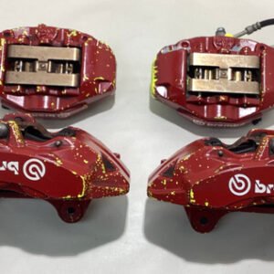 2018-2020 Subaru WRX STI 6 Piston Brembo Brake Calipers / Set of 4 / 69K SS017