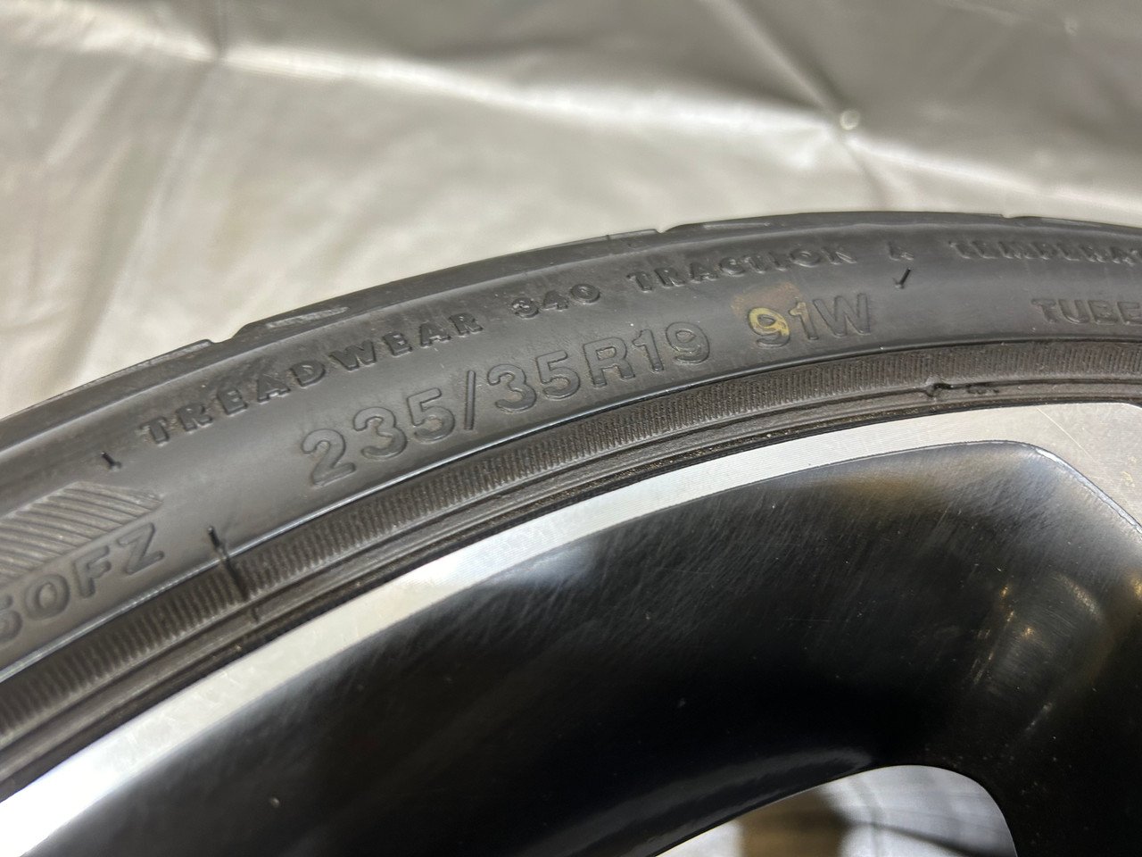 2019-2022 Hyundai Veloster N Performance Package 19" Wheels Rims w/ Tires / Set of 4 / HV008 - Image 13