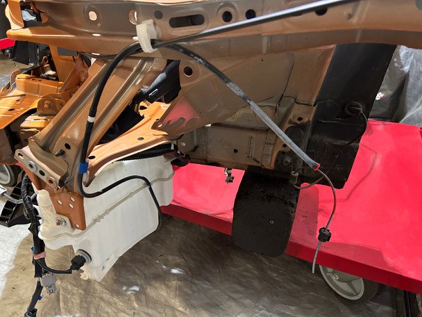 2022-2024 Subaru WRX Front Core Support Assembly w/ Radiator / Solar Orange Pearl SW004 - Image 5