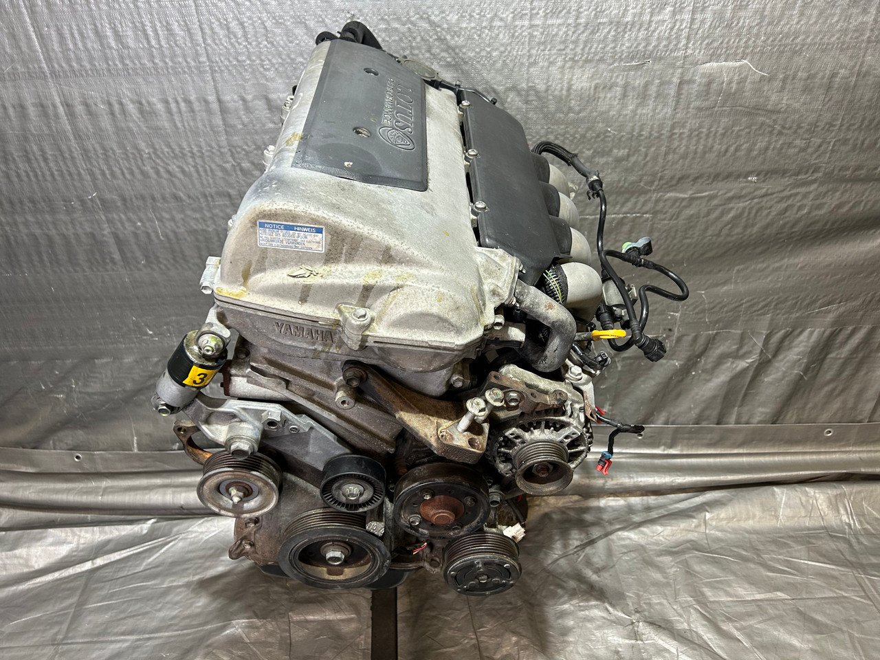 2005-2011 Lotus Elise Exige 1.8l 2ZZ-GE Engine Long Block *DAMAGE* / 162K LEL03