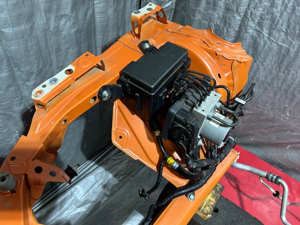 2022-2024 Subaru WRX Front Core Support Assembly w/ Radiator / Solar Orange Pearl SW004 - Image 13