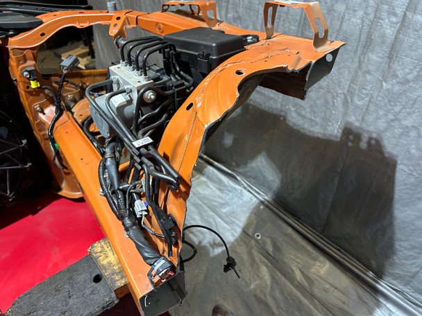 2022-2024 Subaru WRX Front Core Support Assembly w/ Radiator / Solar Orange Pearl SW004 - Image 15