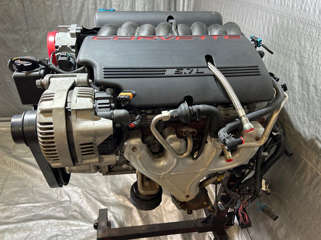2001-2004 Chevrolet Corvette C5 Base 5.7l LS1 Engine Long Block w/ Accessories / ECU / Throttle / 106K C5032 - Image 2