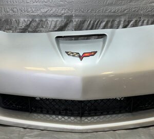 2006-2013 Chevrolet Corvette C6 Z06 Grand Sport Front Bumper Cover Fascia / Blade Silver Metallic C6023