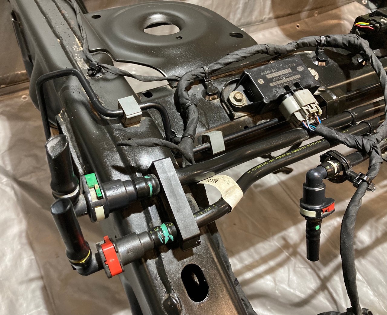 2018-2025 Jeep Wrangler JL Unlimited 4DR 2.0l Complete Frame Rail Assembly / JL009 - Image 16