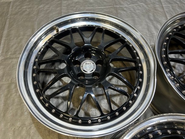 *DAMAGED* Set of 3 19" HRE 540 Series 3 Piece Wheels Rims / 5x100 / FB050 - Image 4