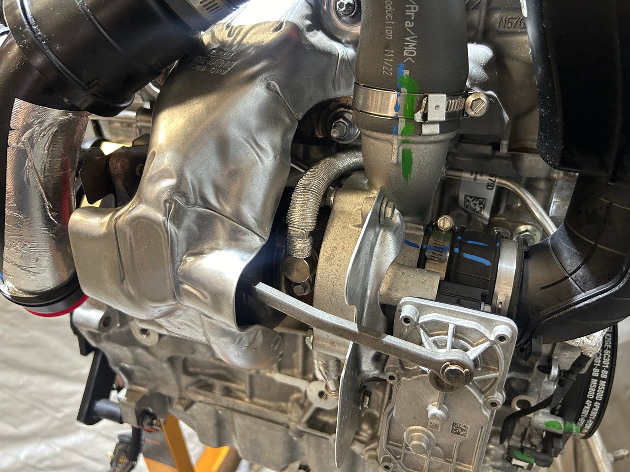 2022-2023 Ford Maverick 2.0l FWD Engine Long Block w/ Turbocharger / 16K MV001 - Image 9