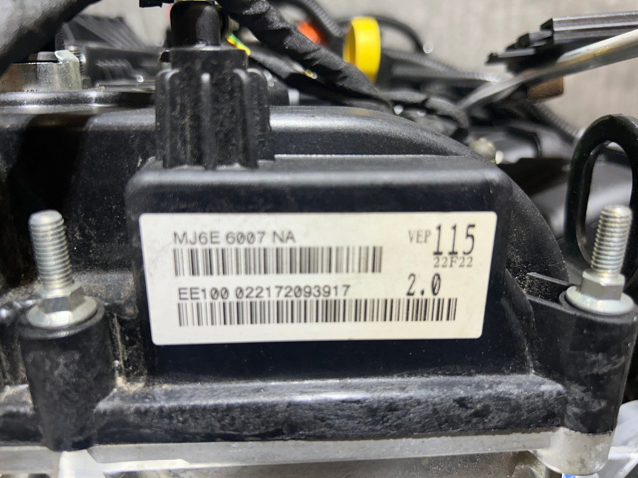 2022-2023 Ford Maverick 2.0l FWD Engine Long Block w/ Turbocharger / 16K MV001 - Image 34