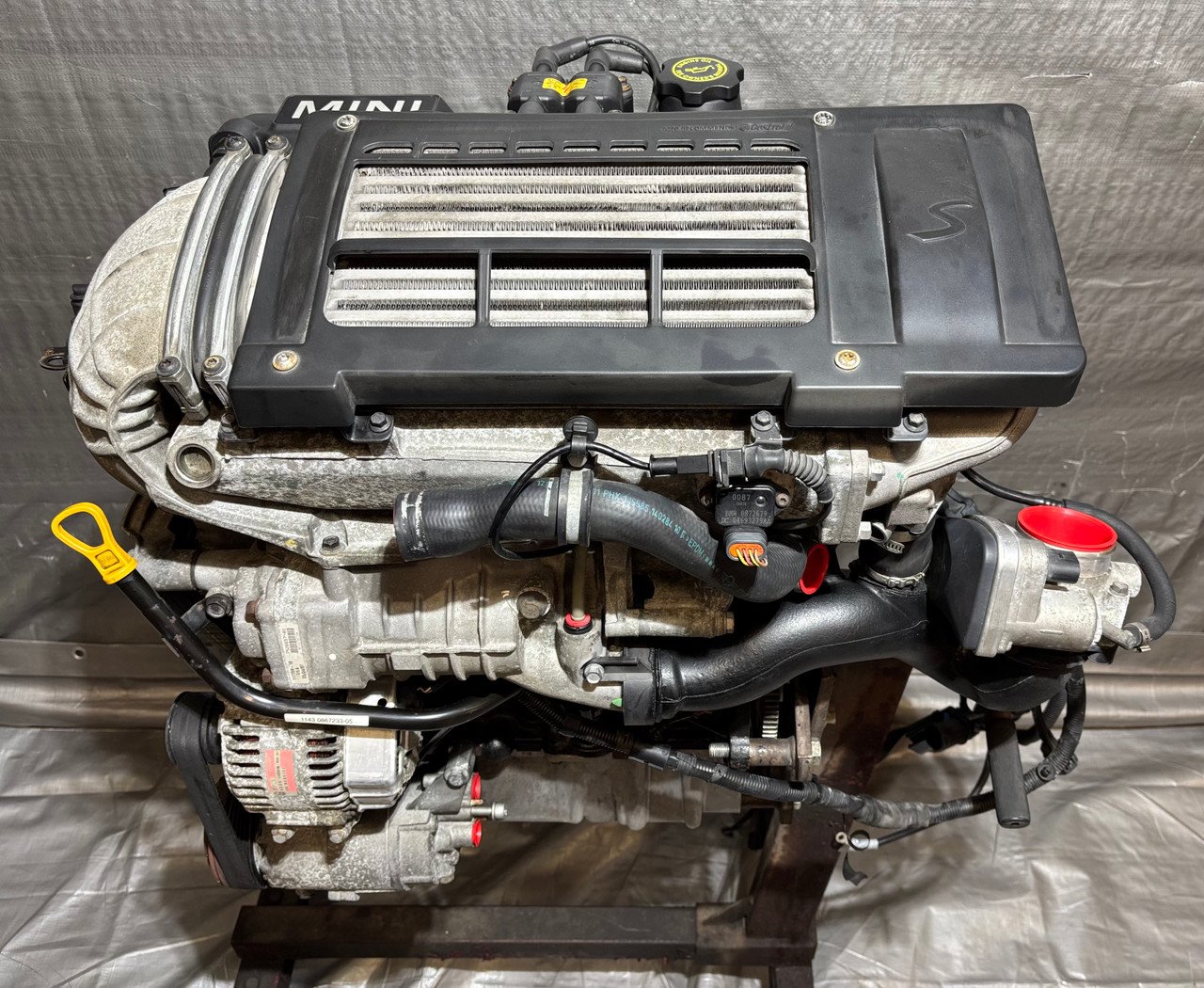 2002-2006 Mini Cooper S R53 R52 1.6l Engine Long Block w/ Supercharger / W11 / 105K R1033