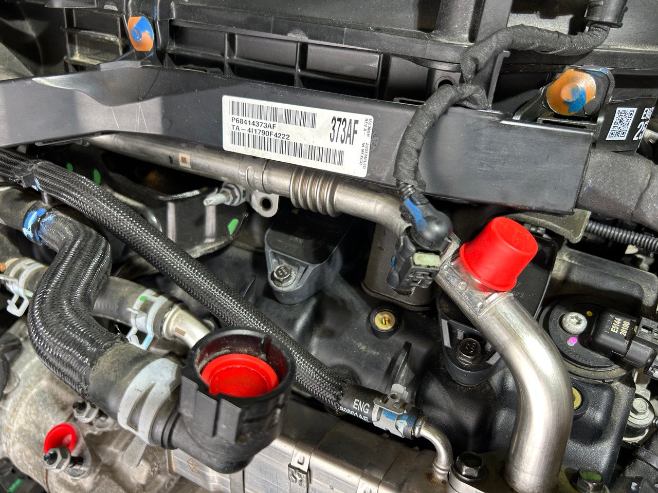 2018-2024 Jeep Wrangler JL / Gladiator JT 3.6l V6 Engine Long Block / Automatic / 61K JT004 - Image 8