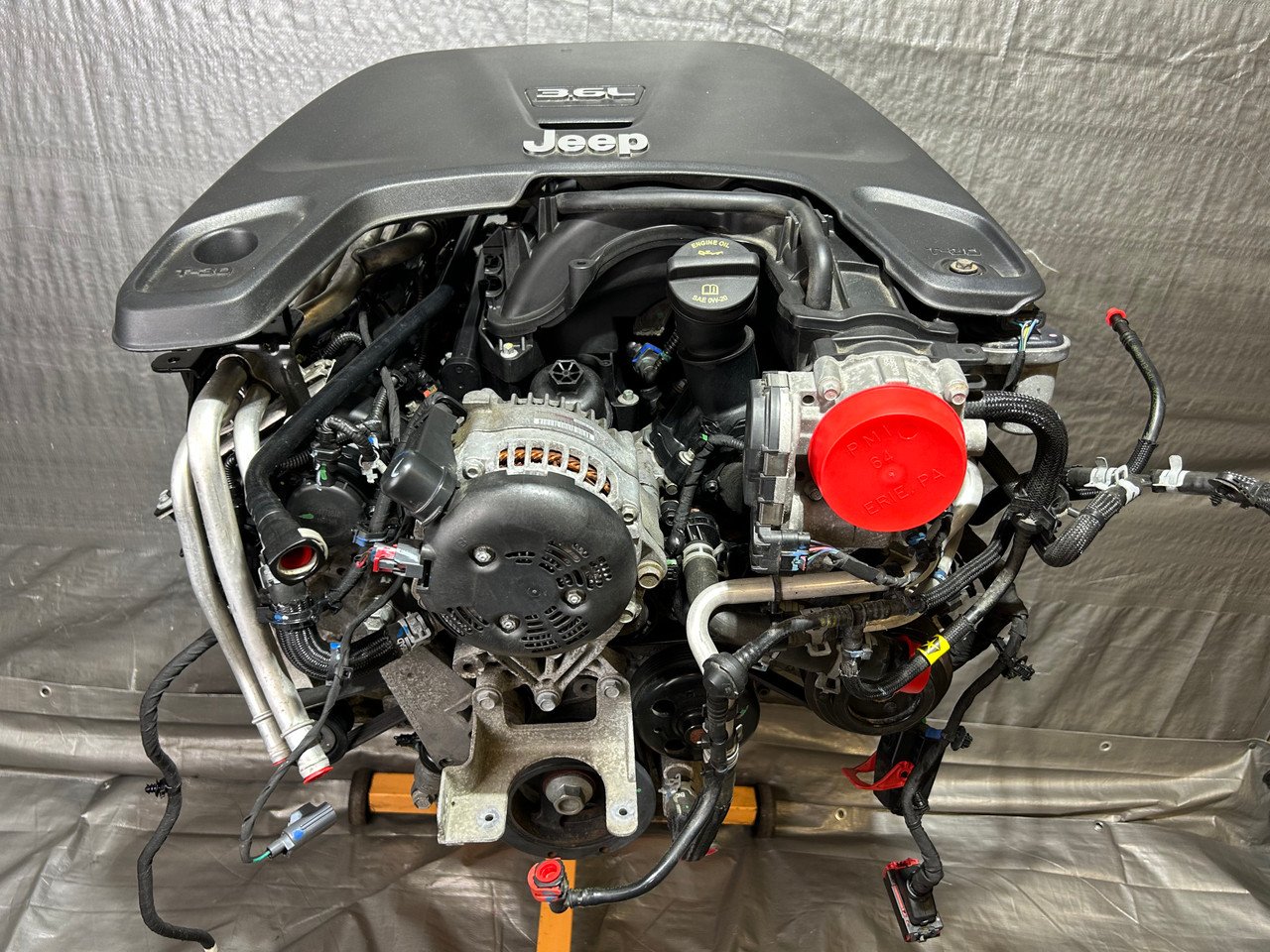 2018-2024 Jeep Wrangler JL / Gladiator JT 3.6l V6 Engine Long Block / Automatic / 61K JT004