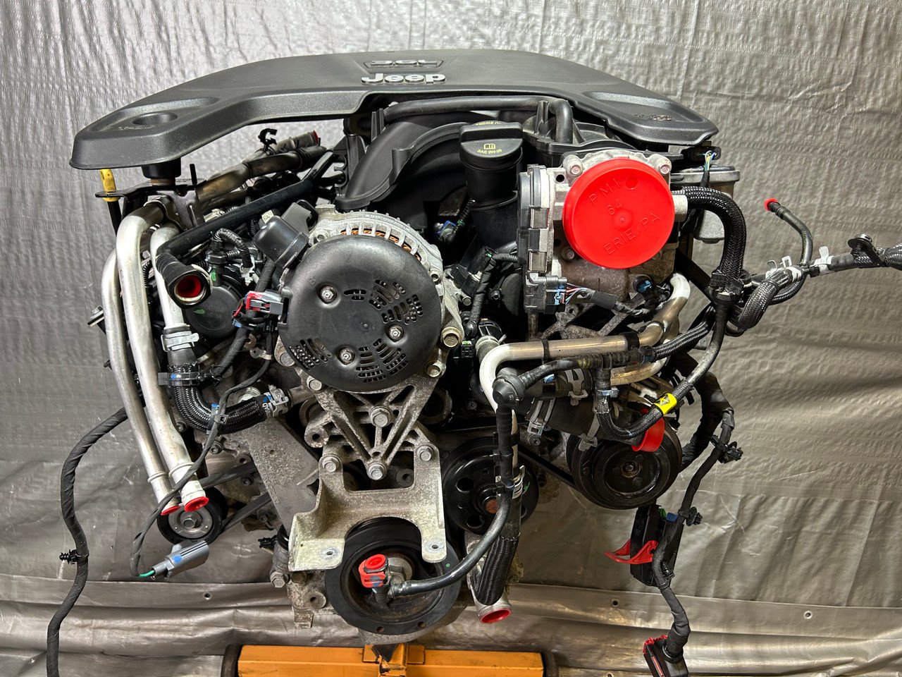 2018-2024 Jeep Wrangler JL / Gladiator JT 3.6l V6 Engine Long Block / Automatic / 61K JT004 - Image 7