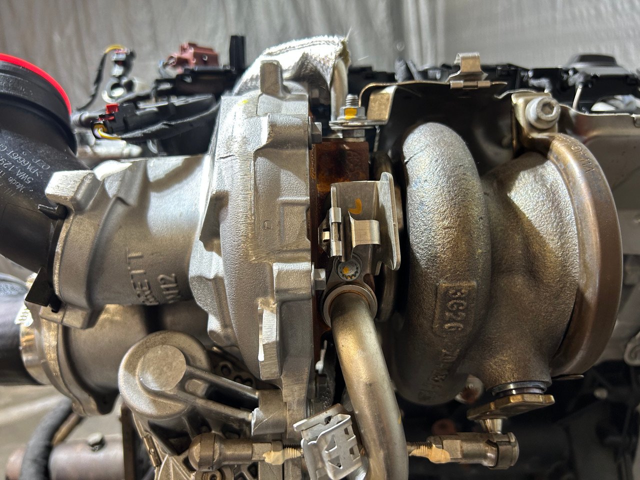2022-2024 Volkswagen MK8 GTI 2.0l Engine Long Block w/ Turbocharger / DRNA / 19K *UNTESTED* M8002 - Image 4