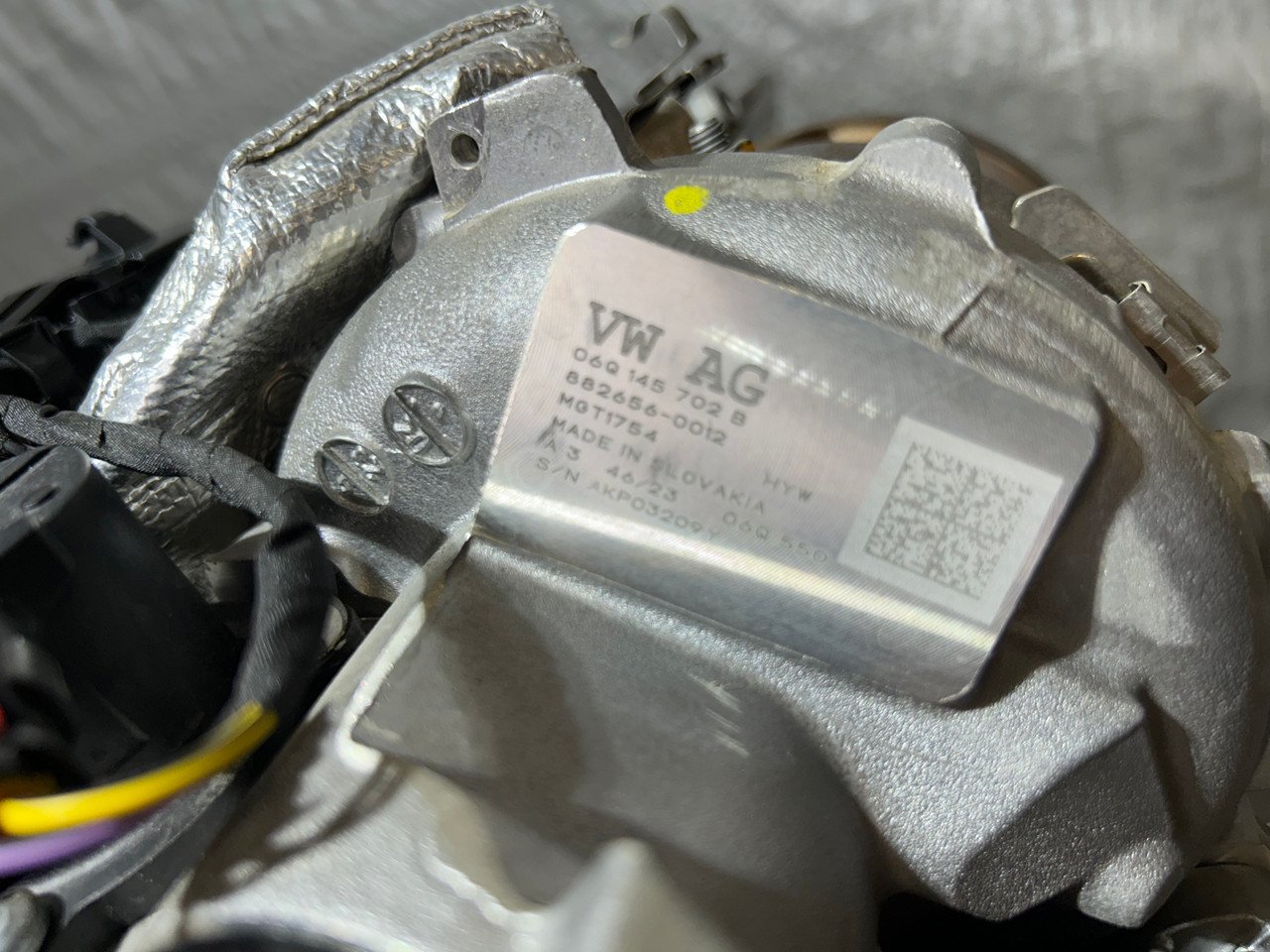 2022-2024 Volkswagen MK8 GTI 2.0l Engine Long Block w/ Turbocharger / DRNA / 19K *UNTESTED* M8002 - Image 6
