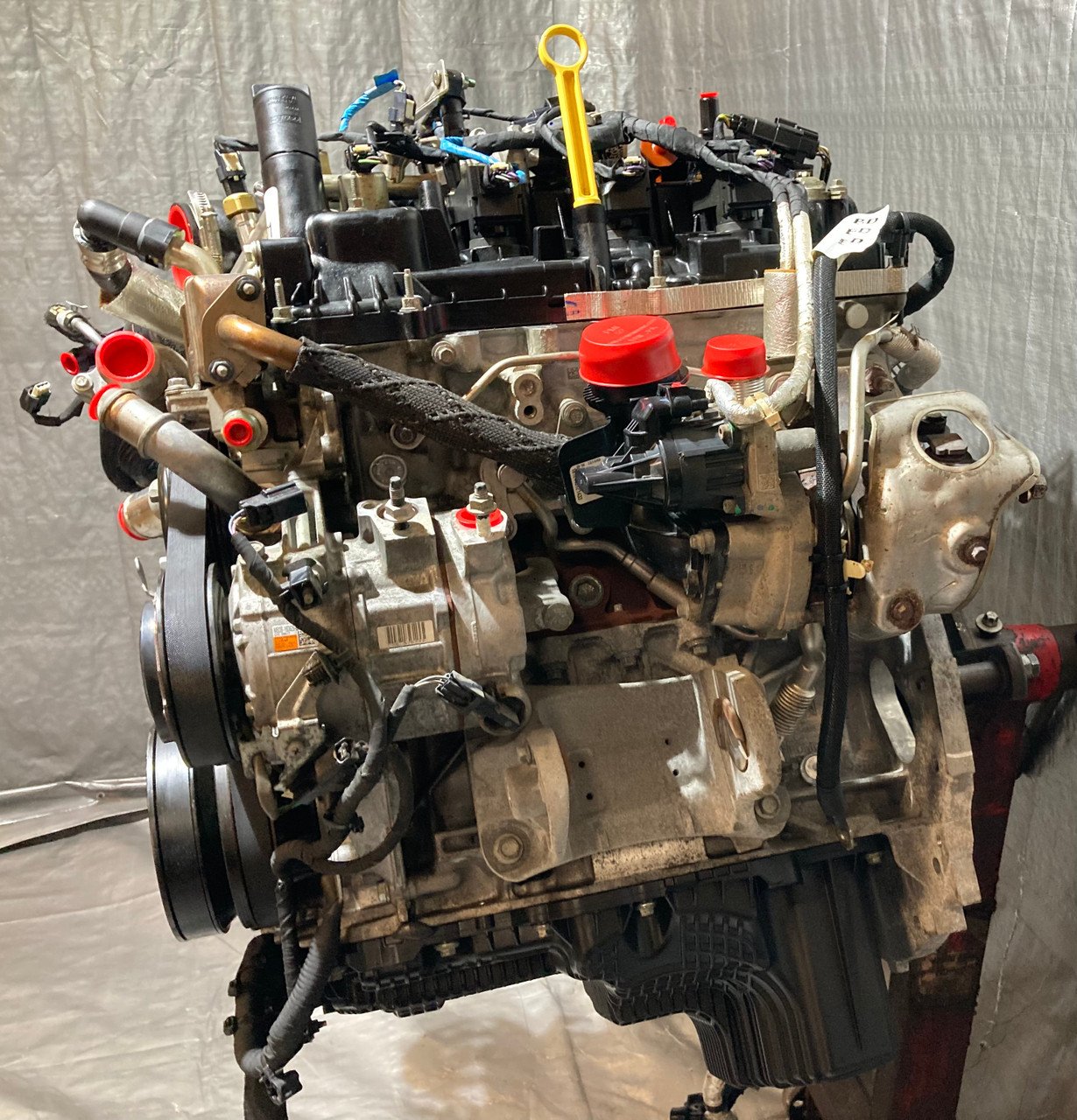 2021-2022 Ford Bronco 2.7l V6 Engine Long Block w/ Turbochargers / 33K BR003 - Image 19