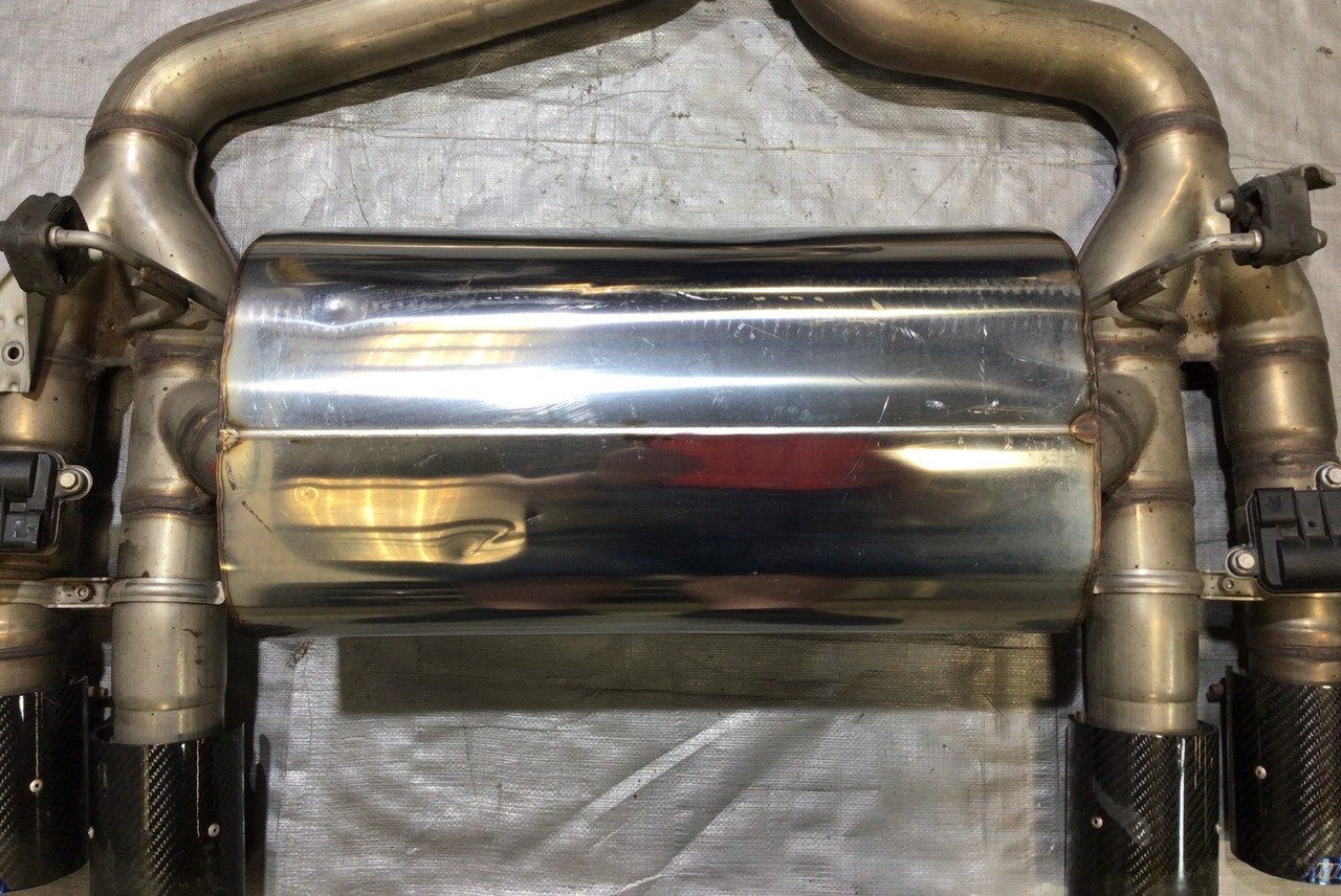 2016-2018 F87 BMW M2 N55 M Performance Exhaust Muffler w/ Carbon Tips / B2005 - Image 12